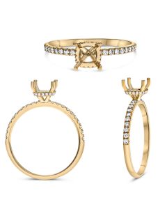 Cushion Diamond Ring