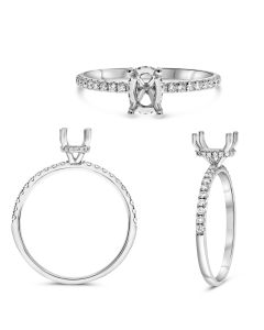 Oval Diamond Ring