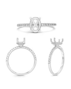 Oval Diamond Ring