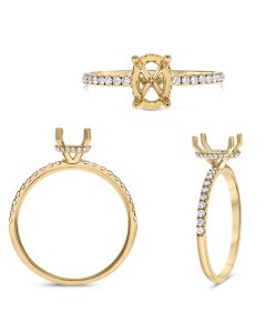 Oval Diamond Ring