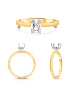 Oval Diamond Ring