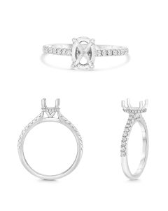 Oval Diamond Ring