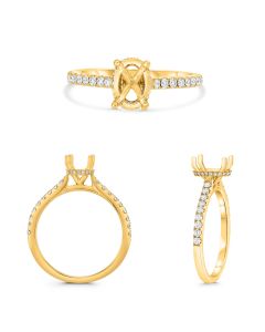Oval Diamond Ring