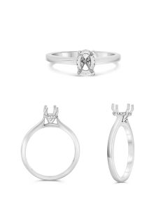 Oval Diamond Ring