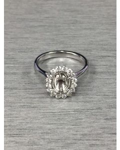 Oval Diamond Ring
