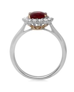Oval Ruby Ring