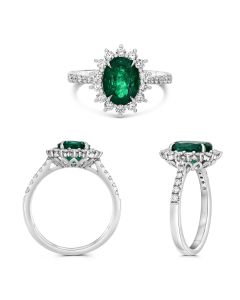 Oval Emerald Ring