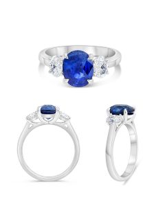 Oval Sapphire Ring