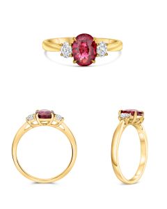 Oval Ruby Ring