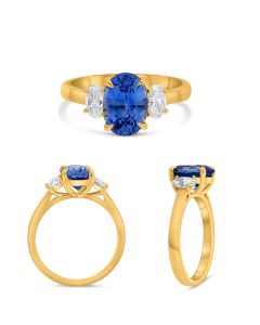 Oval Sapphire Ring