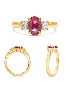 Oval Ruby Ring