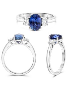Oval Sapphire Ring