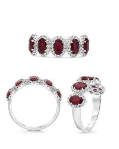 Oval Ruby Ring