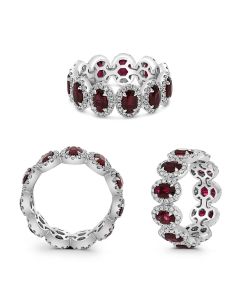 Oval Ruby Ring