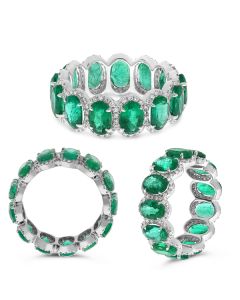 Oval Emerald Ring
