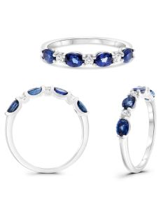 Oval Sapphire Ring