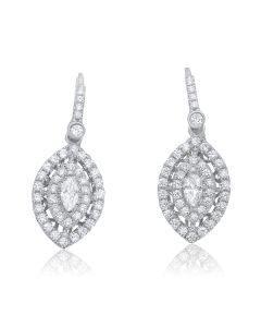 Marquise Diamond Earring
