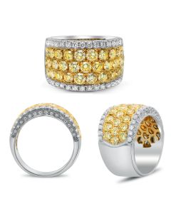 Fancy Yellow Diamond Ring