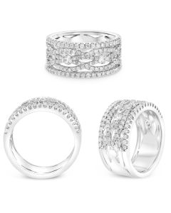 Mixed Shape Diamond Ring