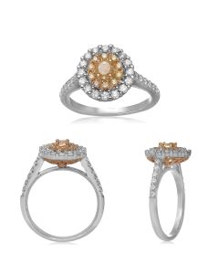 Oval Fancy Yellow Diamond Ring