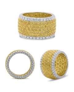Fancy Yellow Diamond Ring