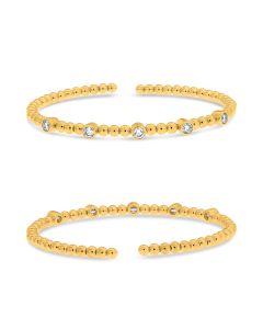 Round Diamond Bangle