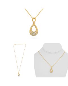 Round Diamond Necklace
