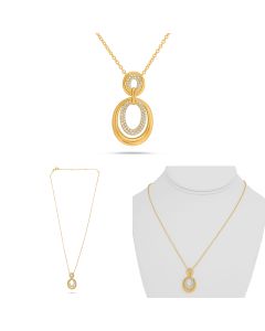Round Diamond Necklace
