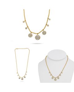 Round Diamond Necklace