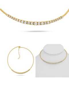 Round Diamond Necklace