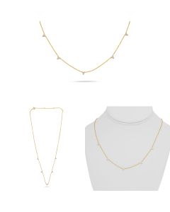 Round Diamond Necklace