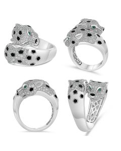 Round Emerald Ring