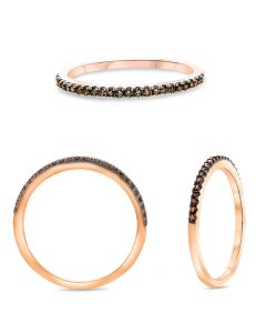 Champagne Diamond Ring