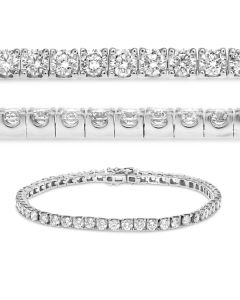 White Diamond Tennis Bracelet