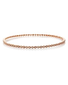 Round Diamond Bangle