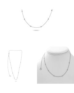 Round Diamond Necklace