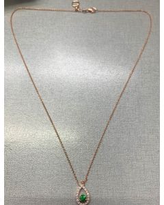 Round Tsvarite Necklace