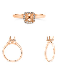 Cushion Diamond Ring
