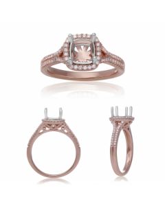 Cushion Diamond Ring
