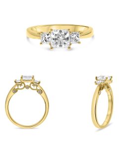 Princess Cut Diamond Ring