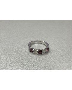 Round Ruby Ring