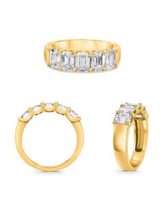 Emerald Cut Diamond Ring