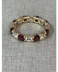 Round Ruby Ring