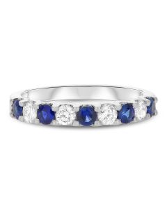 Round Sapphire Ring