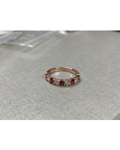 Round Ruby Ring