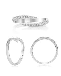 Bypass White Diamond Band
