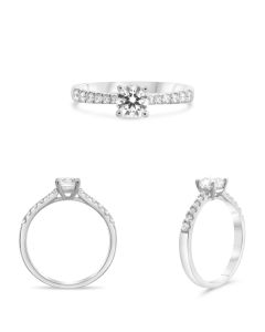 Four Prong Engagement Ring