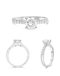 Four Prong Engagement Ring