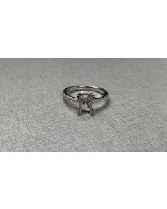 Emerald Cut Diamond Ring