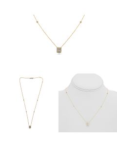 Baguette Diamond Necklace